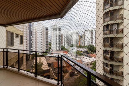 Varanda de apartamento à venda com 3 quartos, 148m² em Indianópolis, São Paulo