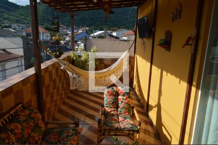 Varanda da Sala de casa de condomínio à venda com 2 quartos, 160m² em Taquara, Rio de Janeiro