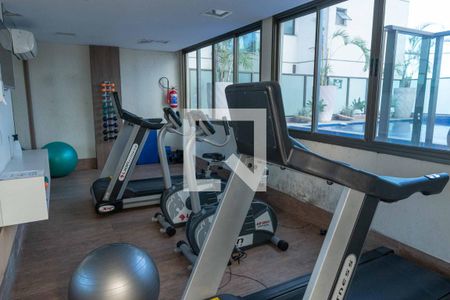 Apartamento à venda com 115m², 2 quartos e 2 vagas Apartamento à venda com 115m², 2 quartos e 2 vagasÁrea comum - Academia