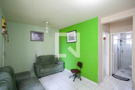 Sala  de apartamento à venda com 2 quartos, 51m² em Letícia, Belo Horizonte