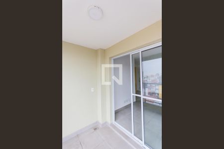 Varanda da Sala de apartamento para alugar com 2 quartos, 53m² em Vila Sao Pedro, Santo André