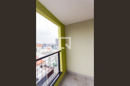 Varanda da Sala de apartamento para alugar com 2 quartos, 53m² em Vila Sao Pedro, Santo André