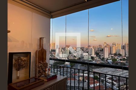 Vista noturna da Varanda de apartamento à venda com 2 quartos, 65m² em Saúde, São Paulo