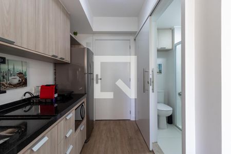Studio à venda com 21m², 1 quarto e sem vagaCozinha