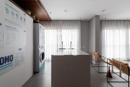 Studio à venda com 21m², 1 quarto e sem vagaLavanderia