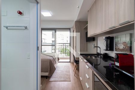 Studio à venda com 21m², 1 quarto e sem vagaCozinha