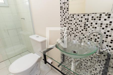 Apartamento para alugar com 60m², 2 quartos e 1 vagaDetalhe do banheiro