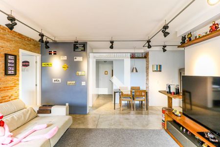 Sala de apartamento para alugar com 1 quarto, 68m² em Vila Cruzeiro, São Paulo