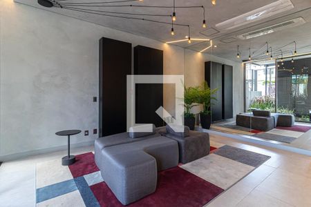 Studio para alugar com 20m², 1 quarto e sem vaga Studio para alugar com 20m², 1 quarto e sem vagaHall de entrada