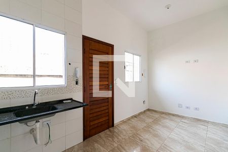 Sala / Cozinha de apartamento à venda com 1 quarto, 35m² em Chácara Seis de Outubro, São Paulo