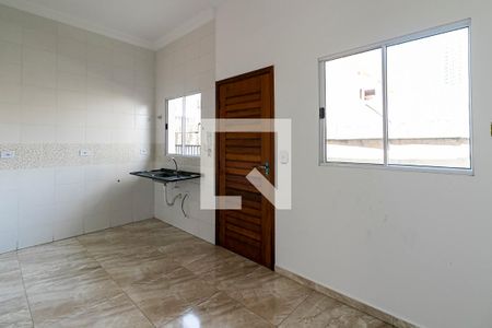 Sala / Cozinha de apartamento à venda com 1 quarto, 35m² em Chácara Seis de Outubro, São Paulo