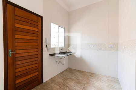 Cozinha de apartamento para alugar com 1 quarto, 35m² em Chácara Seis de Outubro, São Paulo