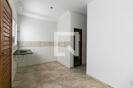 Sala / Cozinha de apartamento para alugar com 1 quarto, 35m² em Chácara Seis de Outubro, São Paulo