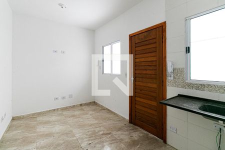 Sala / Cozinha de apartamento para alugar com 1 quarto, 35m² em Chácara Seis de Outubro, São Paulo