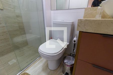 Apartamento para alugar com 167m², 3 quartos e 2 vagas Apartamento para alugar com 167m², 3 quartos e 2 vagasDetalhe do banheiro da suíte 1