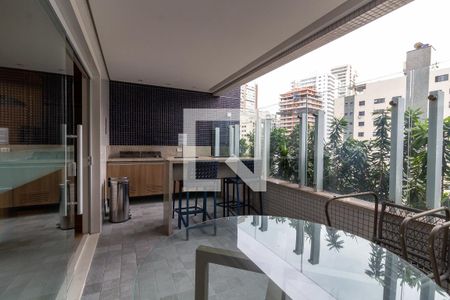 Apartamento para alugar com 167m², 3 quartos e 2 vagas Apartamento para alugar com 167m², 3 quartos e 2 vagasÁrea comum - churrasqueira