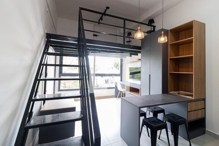 Sala de apartamento para alugar com 1 quarto, 33m² em Perdizes, São Paulo