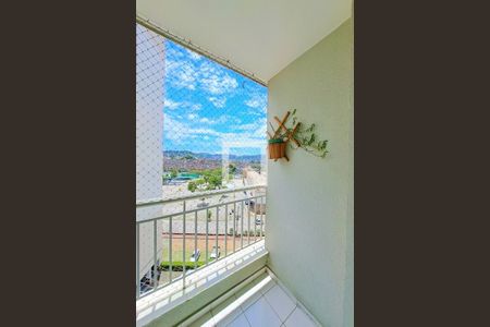 Varanda da Sala de apartamento à venda com 3 quartos, 66m² em Del Castilho, Rio de Janeiro