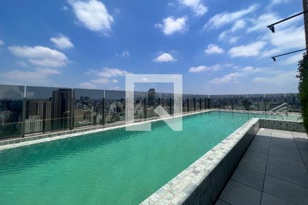 Studio para alugar com 30m², 1 quarto e 1 vagaPiscina