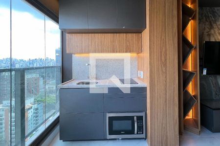 Studio para alugar com 30m², 1 quarto e 1 vagaCozinha