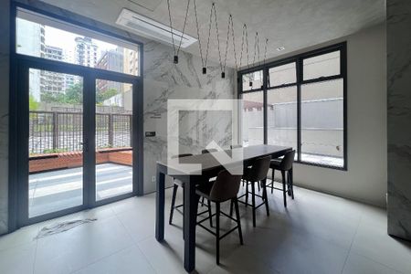 Studio para alugar com 30m², 1 quarto e 1 vagaSalão de Festas