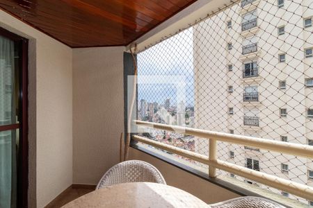 Varanda da Sala de Estar de apartamento para alugar com 4 quartos, 256m² em Santana, São Paulo