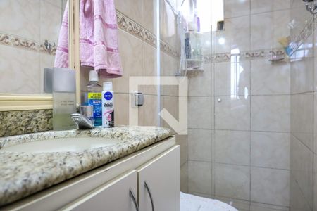 Banheiro da Suíte de apartamento à venda com 3 quartos, 100m² em Grajaú, Belo Horizonte