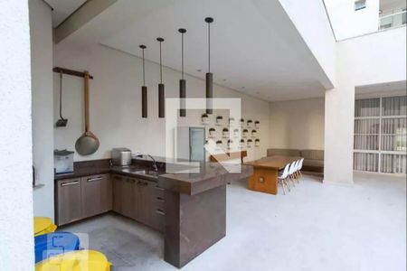 Apartamento à venda com 50m², 1 quarto e 1 vagaChurrasqueira 