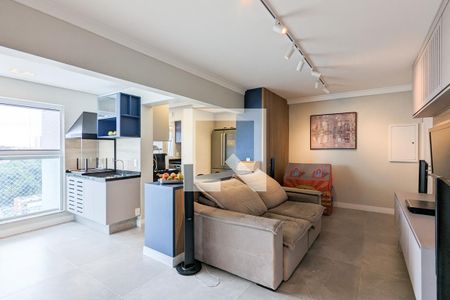 Sala de apartamento para alugar com 3 quartos, 96m² em Baeta Neves, São Bernardo do Campo