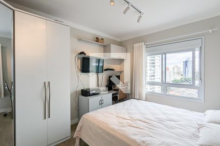 Quarto da suíte de apartamento para alugar com 3 quartos, 96m² em Baeta Neves, São Bernardo do Campo