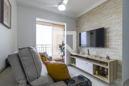 Sala de apartamento à venda com 2 quartos, 52m² em Vila Industrial, Campinas