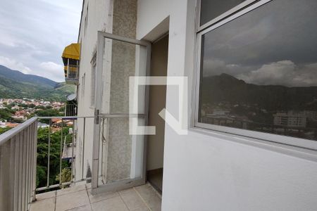 Varanda  de apartamento à venda com 2 quartos, 70m² em Anil, Rio de Janeiro