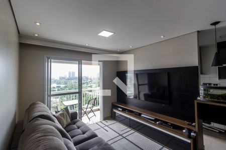 Sala de TV de apartamento à venda com 1 quarto, 51m² em Melville Empresarial Ii, Barueri