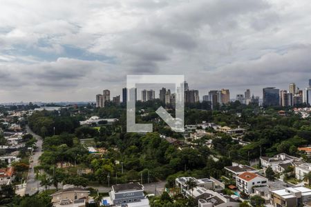 Vista da Varanda de apartamento à venda com 1 quarto, 51m² em Melville Empresarial Ii, Barueri