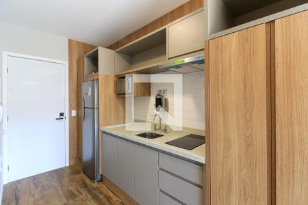 Studio para alugar com 28m², 1 quarto e sem vaga Studio para alugar com 28m², 1 quarto e sem vagaCozinha