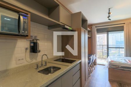 Studio para alugar com 28m², 1 quarto e sem vaga Studio para alugar com 28m², 1 quarto e sem vagaCozinha