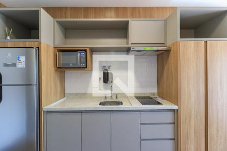 Studio para alugar com 28m², 1 quarto e sem vaga Studio para alugar com 28m², 1 quarto e sem vagaCozinha