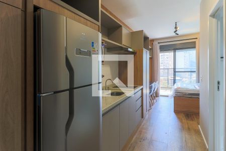 Studio para alugar com 28m², 1 quarto e sem vaga Studio para alugar com 28m², 1 quarto e sem vagaCozinha