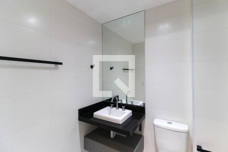 Studio para alugar com 28m², 1 quarto e sem vaga Studio para alugar com 28m², 1 quarto e sem vagaBanheiro
