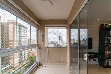 Varanda da Sala de apartamento para alugar com 3 quartos, 60m² em Vila Eldízia, Santo André
