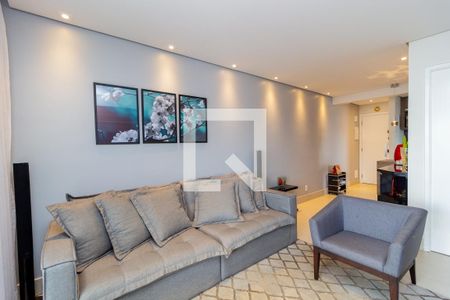 Sala  de apartamento à venda com 2 quartos, 80m² em Vila Bertioga, São Paulo