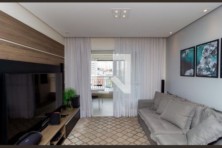 Sala  de apartamento à venda com 2 quartos, 80m² em Vila Bertioga, São Paulo