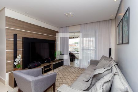 Sala  de apartamento à venda com 2 quartos, 80m² em Vila Bertioga, São Paulo