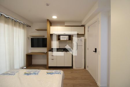 Cozinha  de kitnet/studio para alugar com 1 quarto, 24m² em Perdizes, São Paulo