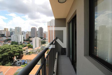Varanda  de kitnet/studio para alugar com 1 quarto, 24m² em Perdizes, São Paulo