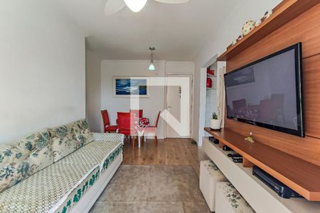 Sala de apartamento à venda com 2 quartos, 56m² em Parque Taboão, Taboão da Serra
