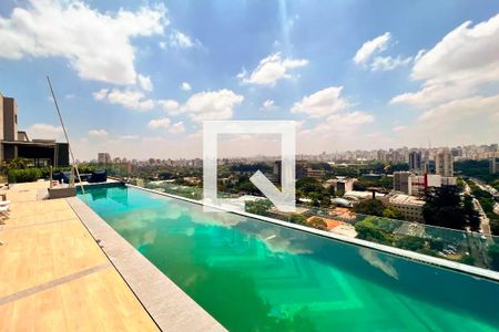 Piscina de apartamento para alugar com 2 quartos, 65m² em Indianópolis, São Paulo