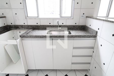 Sala/Cozinha de apartamento para alugar com 1 quarto, 40m² em Cidade Antônio Estevão de Carvalho, São Paulo