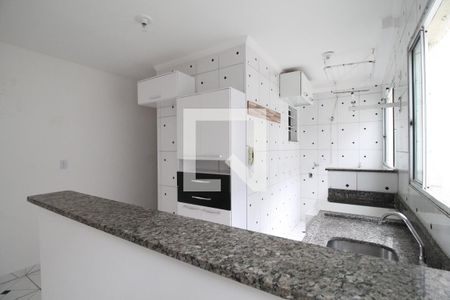 Sala/Cozinha de apartamento à venda com 1 quarto, 40m² em Cidade Antônio Estevão de Carvalho, São Paulo