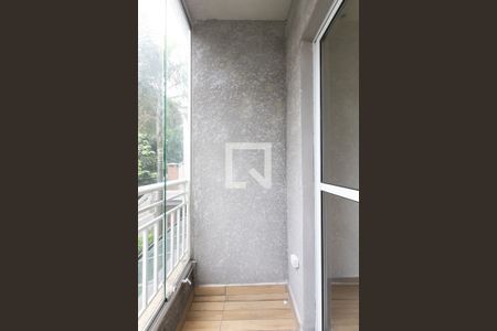 Varanda da Sala  de apartamento à venda com 2 quartos, 50m² em Vila Carmosina, São Paulo